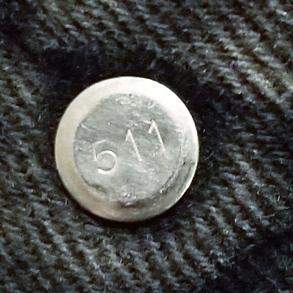 Levi's 560 Jeans Men Size 32x30 Black Dark Gray Denim Vtg Made In USA (31x28.5) - Picture 5 of 6